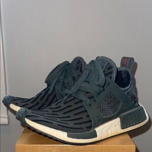 Adidas NMD XR1 Green and White Sneakers